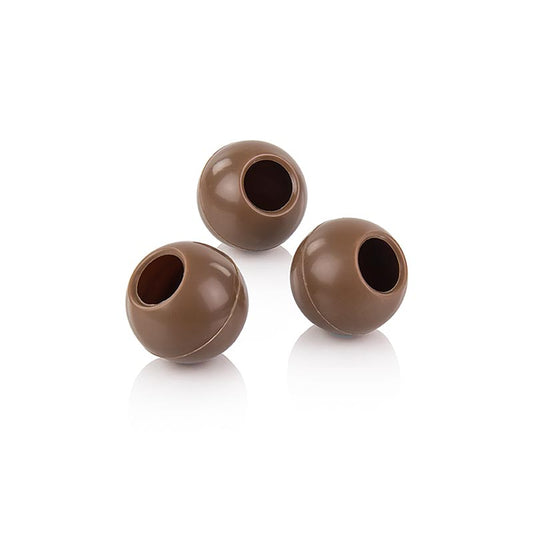 Hule trøffelkugler, mælkechokolade, ø 24 mm, Läderach, 1,336 kg, 567 stk