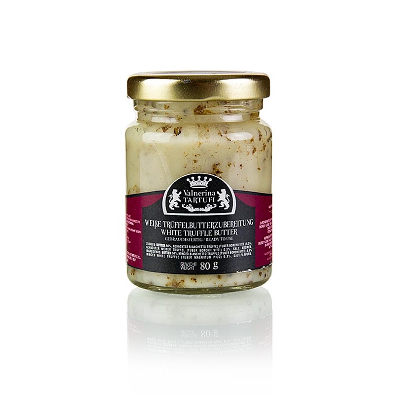 Trøffelsmør, med hvid trøffel Magnatum Pico, Valnerina Tartufi, 80 g
