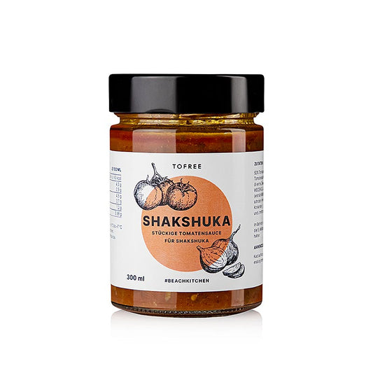 Shakshuka, tomatsauce til æggeretten, TOFREE-north, 300 ml