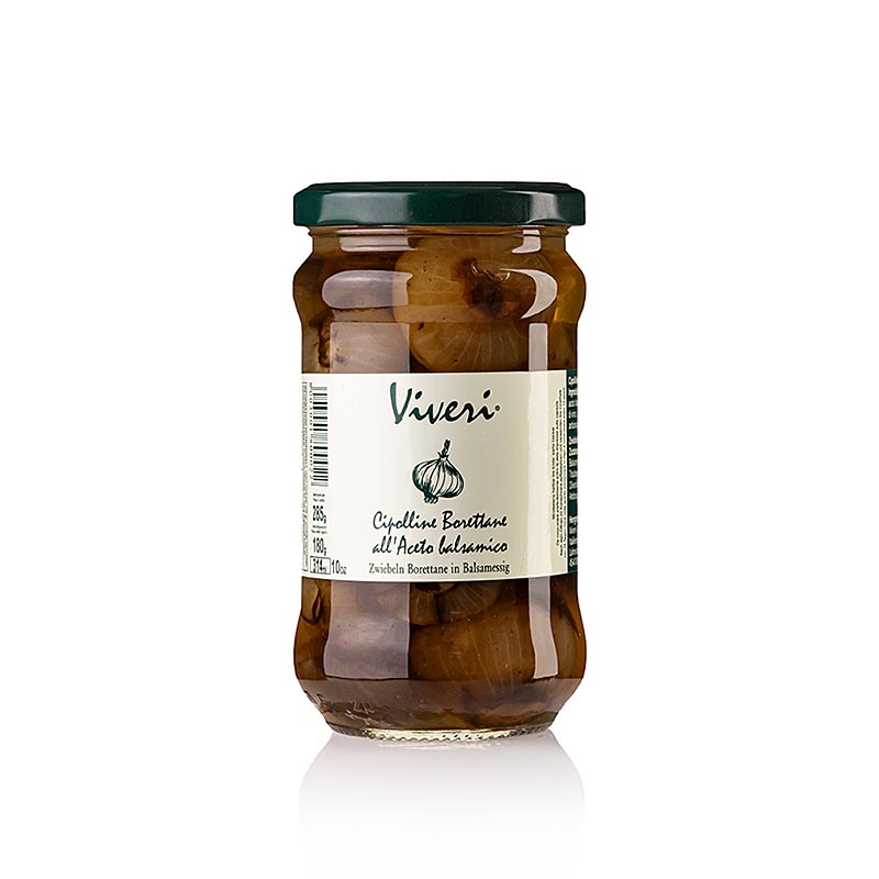 Syltede Borettane-løg, i balsamico, 285 g