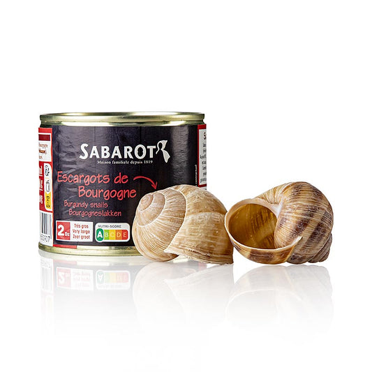 Sneglesæt – Helix Pomatia, 24 stk. + 24 sneglehuse, 200 g, 24 stk.