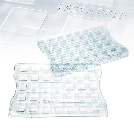 Easymould Cuadrado bakker, 27x18x2 cm, 100 % Chef (60/0012), 3 stk