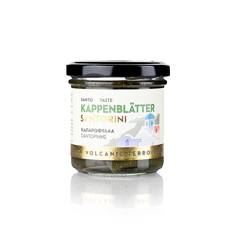 Kapersblade (Thiraika) fra Santorini i eddike, glas, 150 g