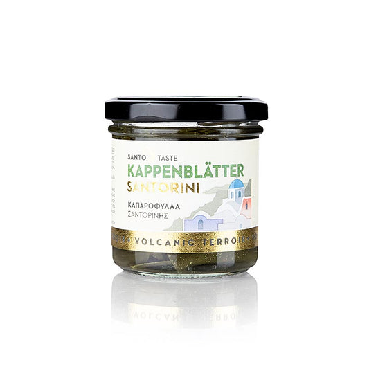 Kapersblade (Thiraika) fra Santorini i eddike, glas, 150 g