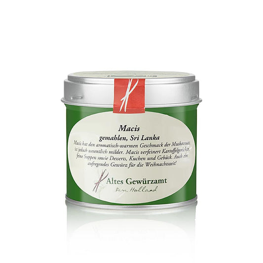 Macis – "muskatblomst", malet, Altes Gewürzamt, 65 g