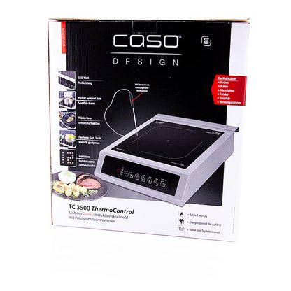 Induktionskogeplade TC Thermo Control 3500 Watt, Caso, 1 stk.