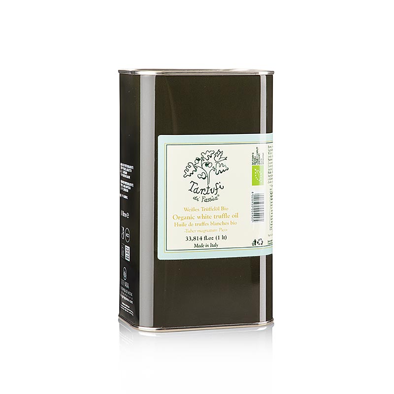 Ppura trøffelolie af hvid trøffel, uden kunstige aromaer, Tartufi di Fassia, 1 l