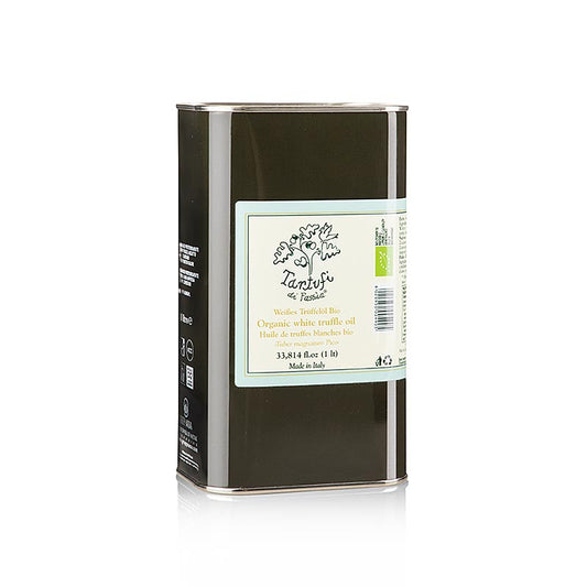 Ppura trøffelolie af hvid trøffel, uden kunstige aromaer, Tartufi di Fassia, økologisk, 1 l