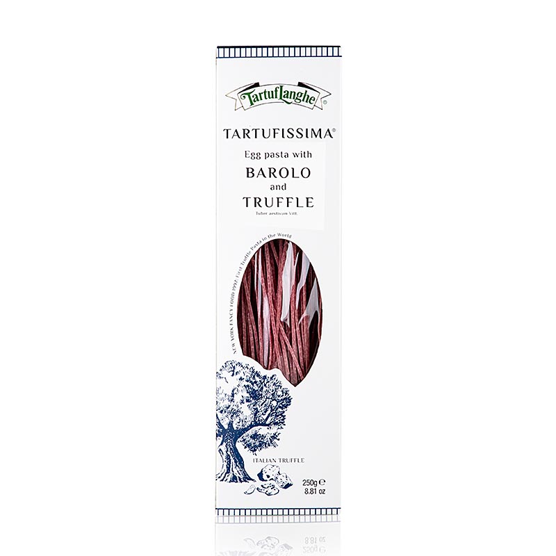 Tartuflanghe trøffel-nudler, Barolo/rødvin, med 3 % sommertrøffel 250 g