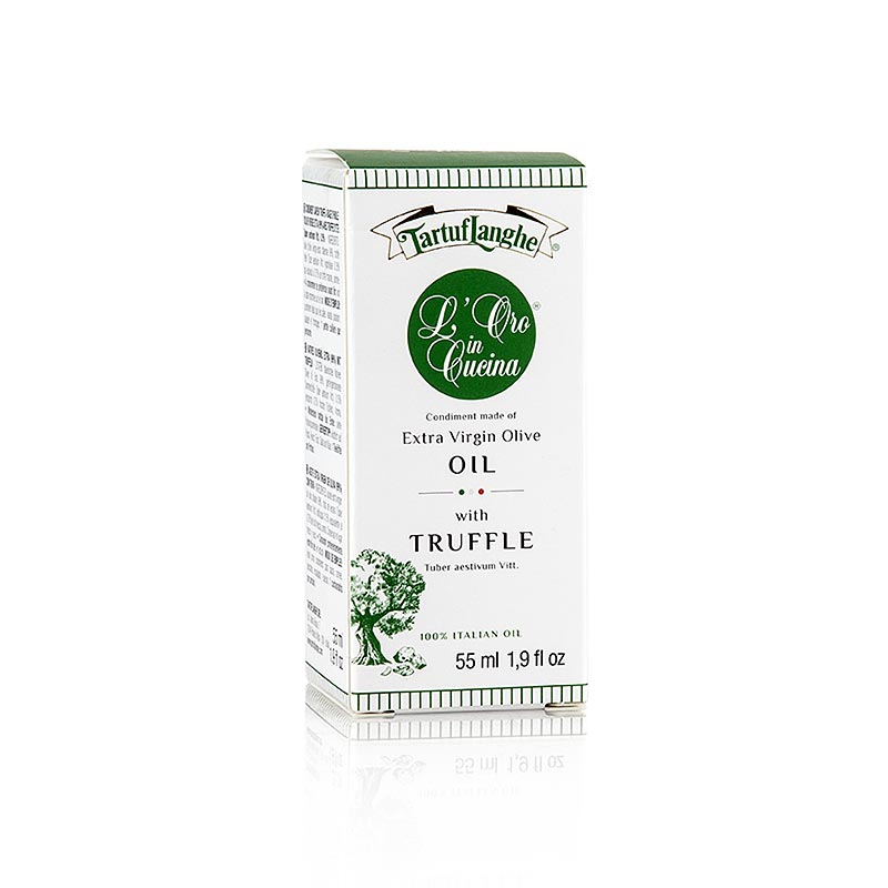 Tartuflanghe ekstra jomfruolivenolie L´Oro in Cucina med sommertrøffel & aroma 5, 55 ml