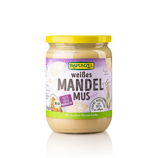 Mandelmus, hvid, vegansk, Rapunzel, økologisk, 500 g