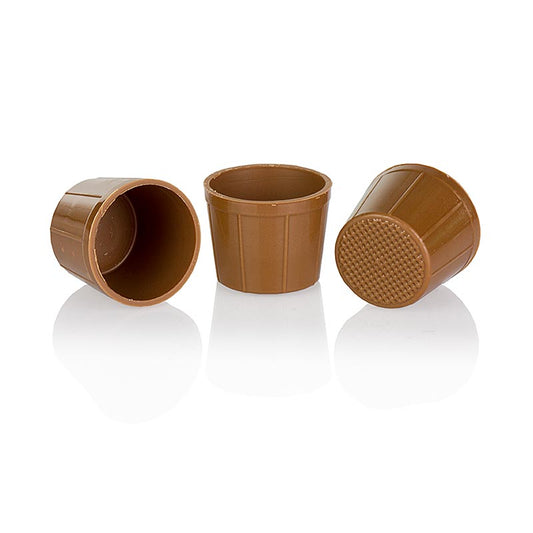 Flødekopper – store flødekopper, fuldfed mælk, ø 30 mm, 28 mm