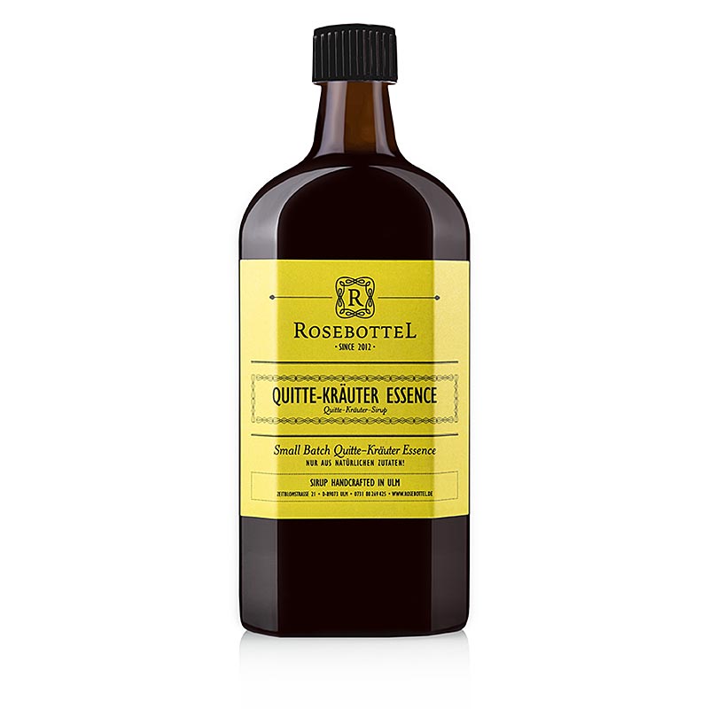 Rosebottel kvæde-urteessens sirup, 500 ml
