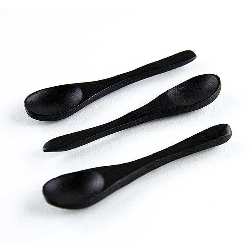 Genanvendelig bambuskaffeske, sort, 9 cm, opvaskemaskinefast, 10 stk.