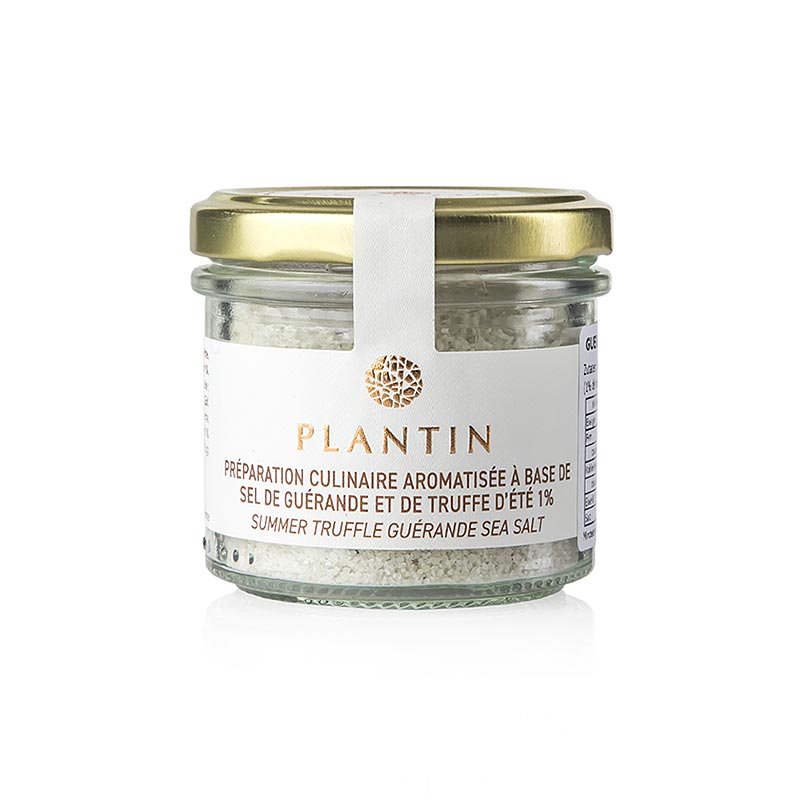 Trøffelsalt, Guerande-havsalt med sommertrøffel, Plantin, 100 g