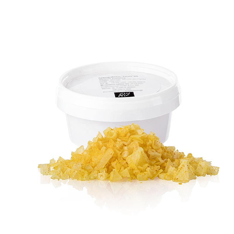 Havsalt med citron i pyramideform, Petros, Cypern, økologisk, 100 g