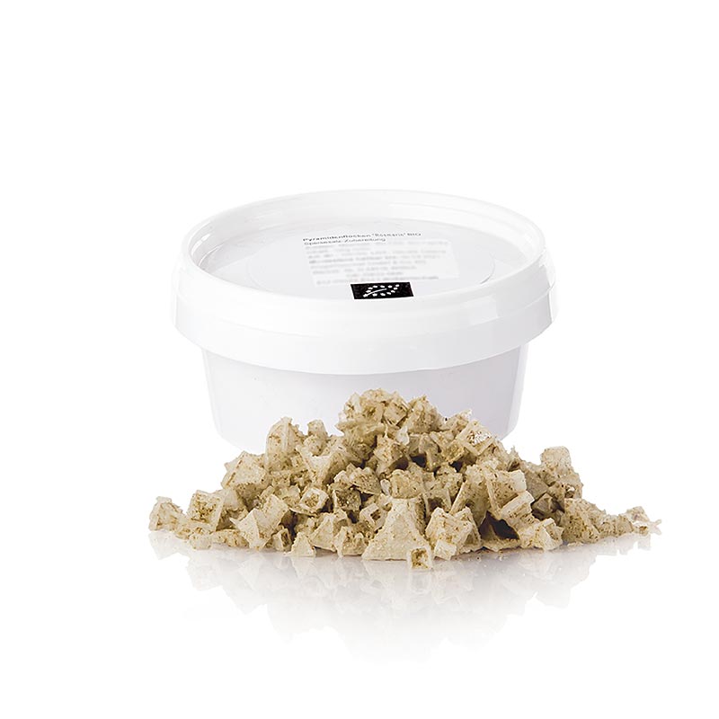 Havsalt med rosmarin i pyramideform, Cypern, Petros, økologisk, 100 g