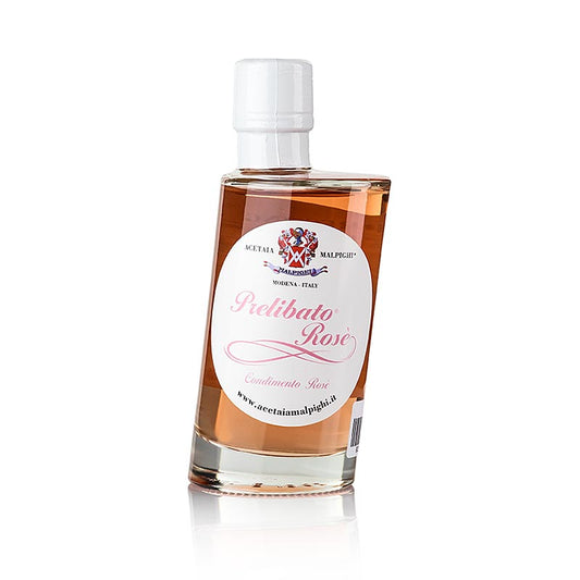 Balsamico Prelibato Rosé Condimento, med rosearoma, 5 år, Malpighi, 200 ml