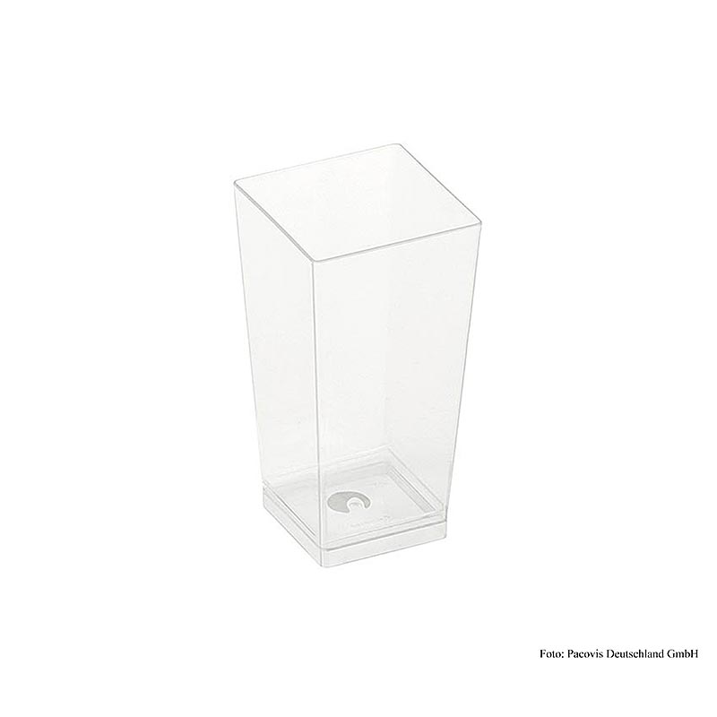 Engangs Naturesse Kova-bæger, klar, 100 ml, 4x4x8,2 cm, PLA, 300 stk