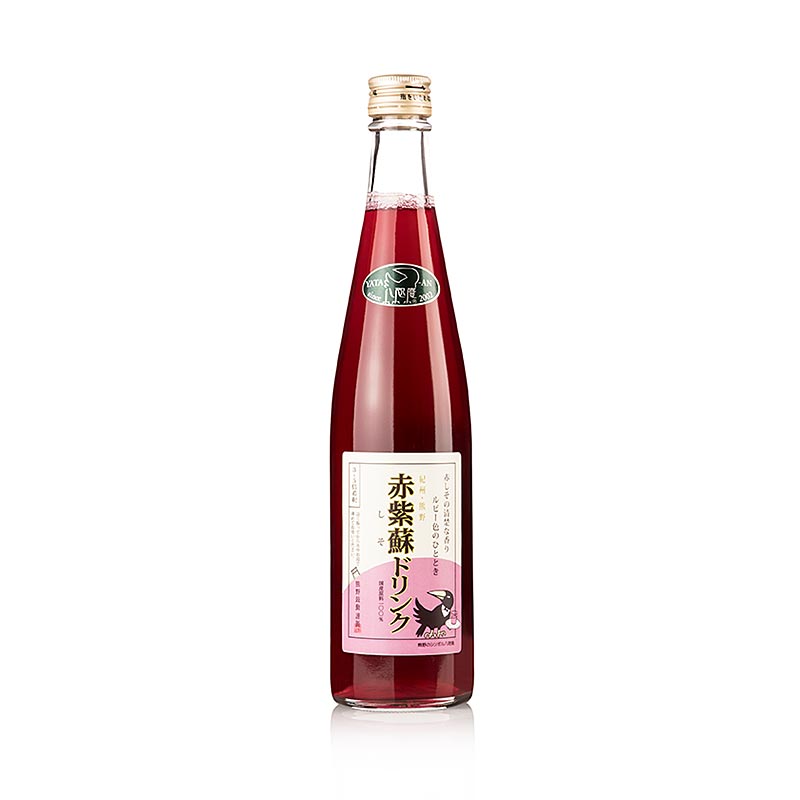 Rød shiso-drink, med blommesaft, 500 ml