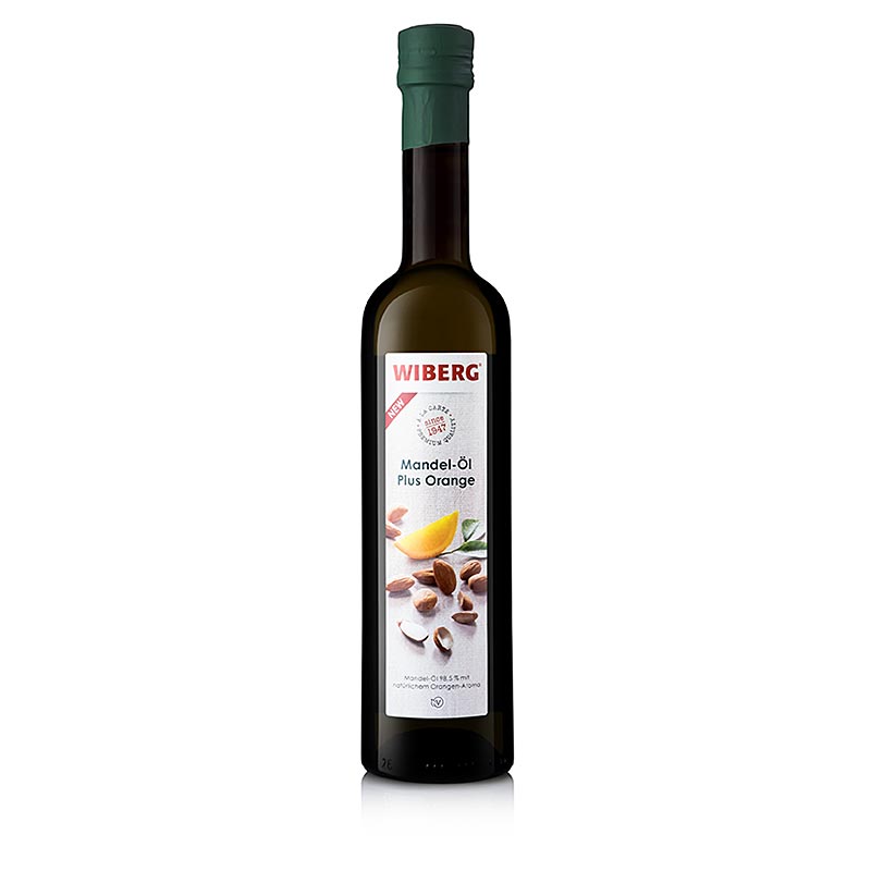 Wiberg Mandelolie Plus Appelsin, 500 ml