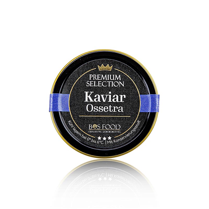 CHEF FOOD Premium Selection - Ossetra/Osietra-kaviar, Acipenser gueldenstaedtii, 30 g
