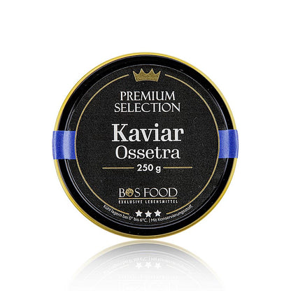 CHEF FOOD Premium Selection - Ossetra/Osietra-kaviar, Acipenser gueldenstaedtii, 250 g
