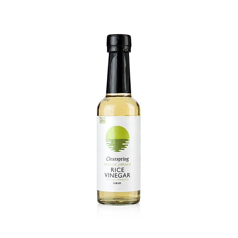 Organic Japanese Rice Vinegar, lys riseddike, Clearspring, økologisk, 250 ml