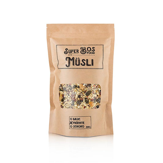 CHEF FOOD "Super Müsli" – frugt, 500 g