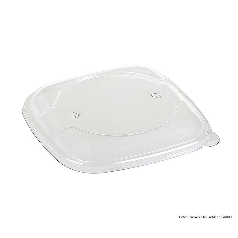 Engangs Naturesse Take Away-låg PLA til skåle 54868/54891, PLA, gennemsigtig, 500 St