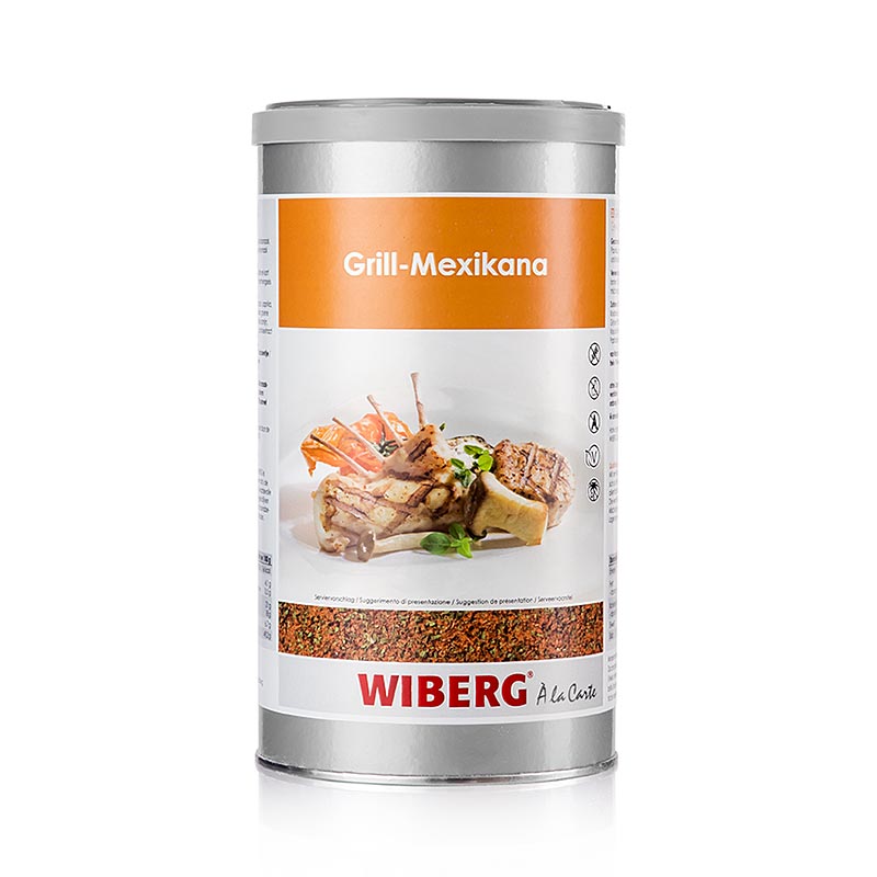 Wiberg Grill Mexikana Style, krydderisalt, 750 g