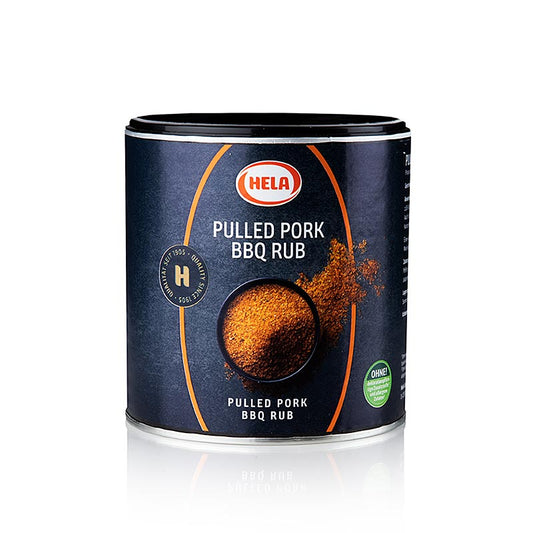 HELA Rub Pulled Pork BBQ krydderiblanding, stærk – røget, 400 g