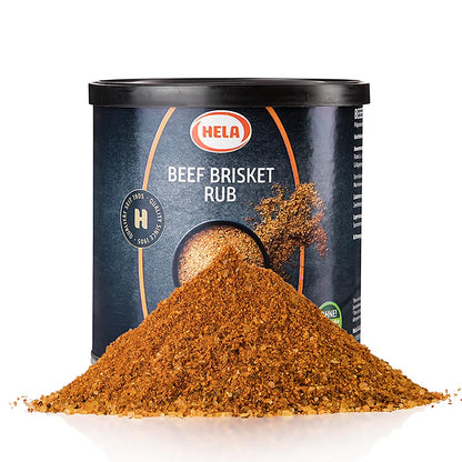 HELA Rub Beef Brisket BBQ, krydderiblanding, stærk, 450 g