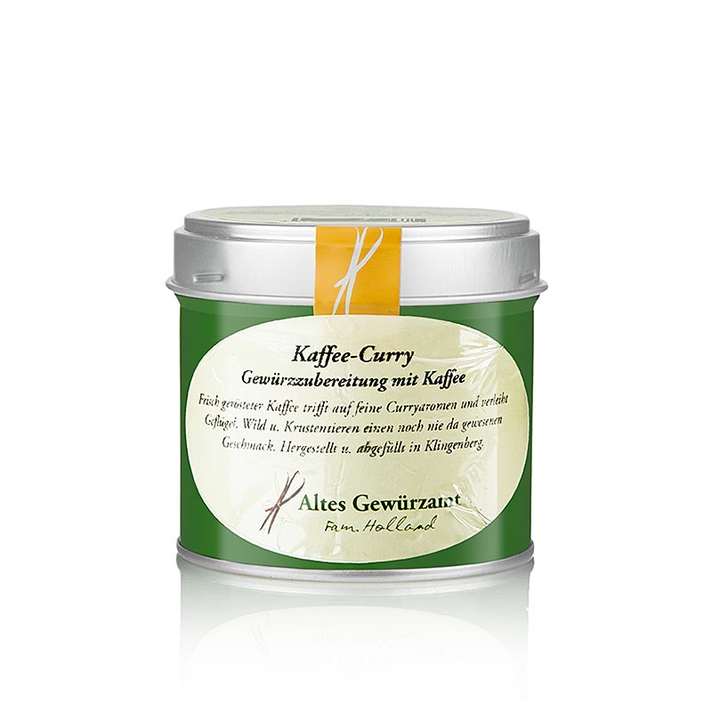Kaffe-Curry, krydderiblanding med kaffe, Altes Gewürzamt, 65 g
