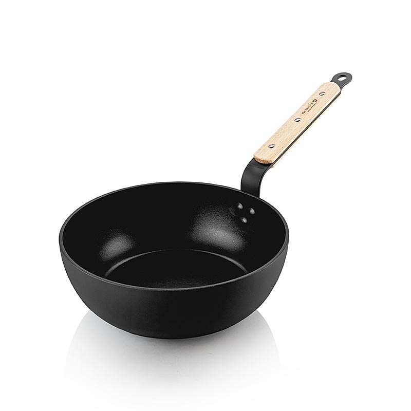 deBUYER B Bois Choc Sauteuse, induktion, 24 cm (8788.24), 1 stk