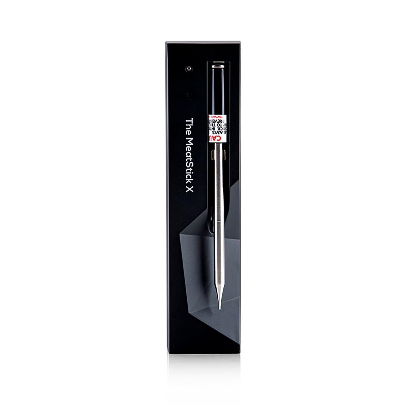 The MeatStick Set2 – kødtermometer, sort, Bluetooth-Xtender, oplader, 3 dele