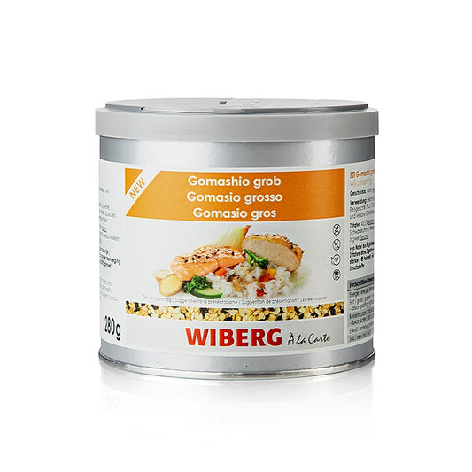 Wiberg Gomashio, groft, krydderiblanding, 280 g