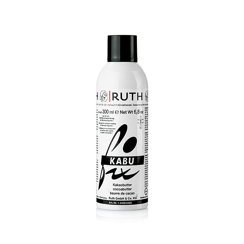 Kabufix Spray - Lys kakaosmør, flydende, Ruth, 300 ml
