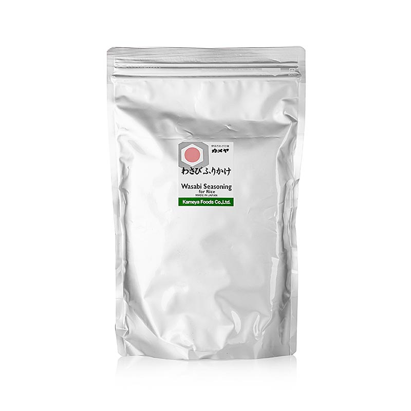 Furikake – krydderiblanding til ris, med wasabi-smag, nori, sesam, 500 g