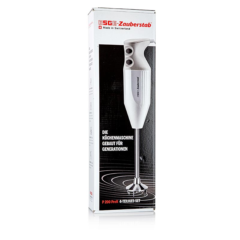 ESGE-Zauberstab P 200 Profi, stavblender, 200 W (+ tilbehør) (90860), 1 stk.