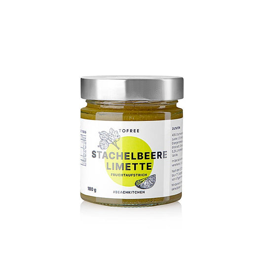 TOFREE-north - Frugtpålæg Stikkelsbær - Lime, 180 g