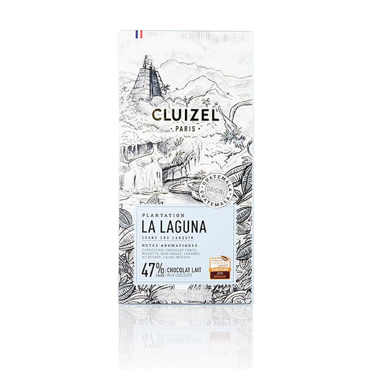 Plantagechokoladeplade La Laguna, 47 % mælk, Michel Cluizel (12122), 70 g