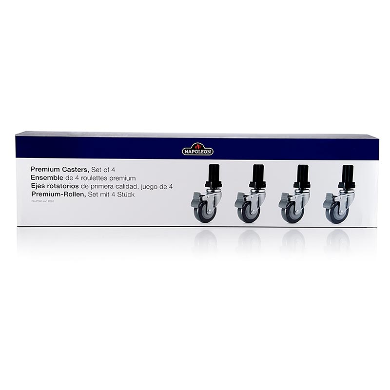 Napoleon hjul Heavy Duty hjul eftermonteringssæt til grill Prestige &amp; LEX485