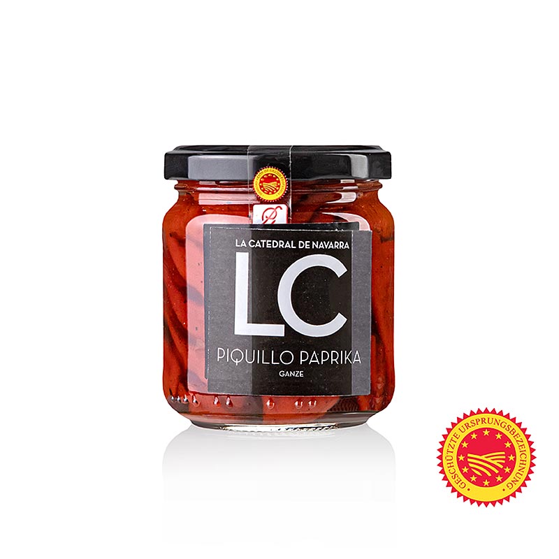 Pimiento Piquillo de Lodosa - Piquillo-peberfrugter, DOP/g.U., LC, 190 g