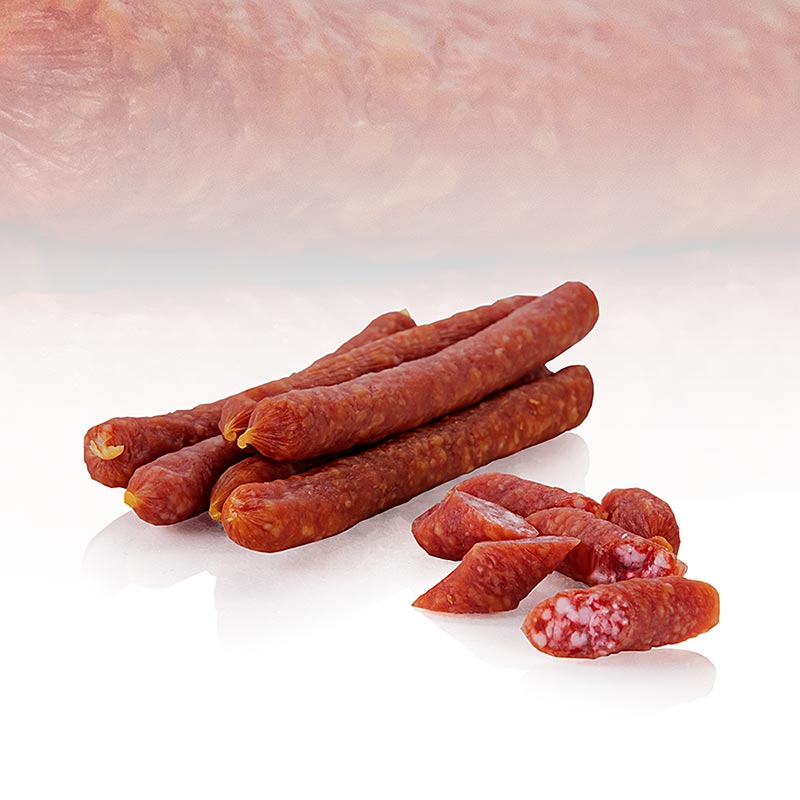 VULCANO Vulcanossi Paprika (krydret-stærk), mini-salami, 85 g