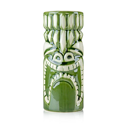 Tiki-krus "Kuna Loa", grøn, 330 ml, Libbey Glass (00864), 1 stk