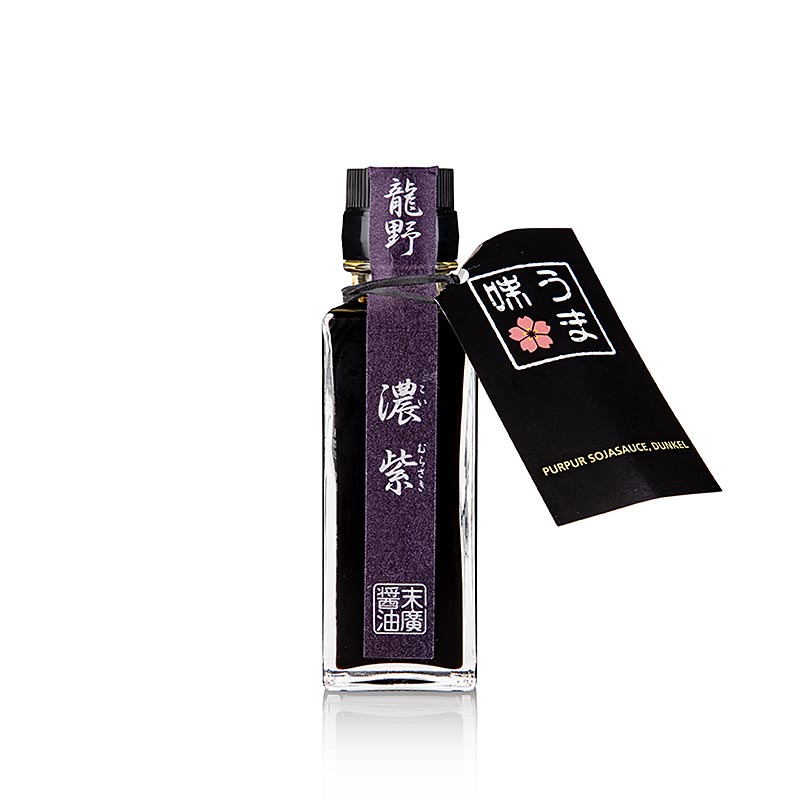 Sojasauce - Shoyu (Murasaki / Purpur), mørk (Sandanshikomi), Suehiro, 100 ml