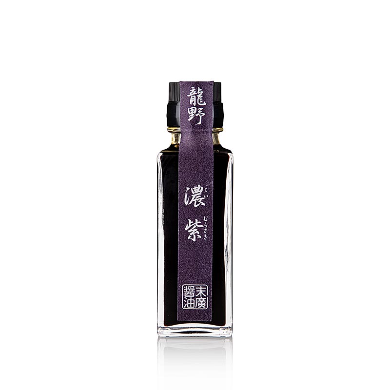 Sojasauce - Shoyu (Murasaki / Purpur), mørk (Sandanshikomi), Suehiro, 100 ml