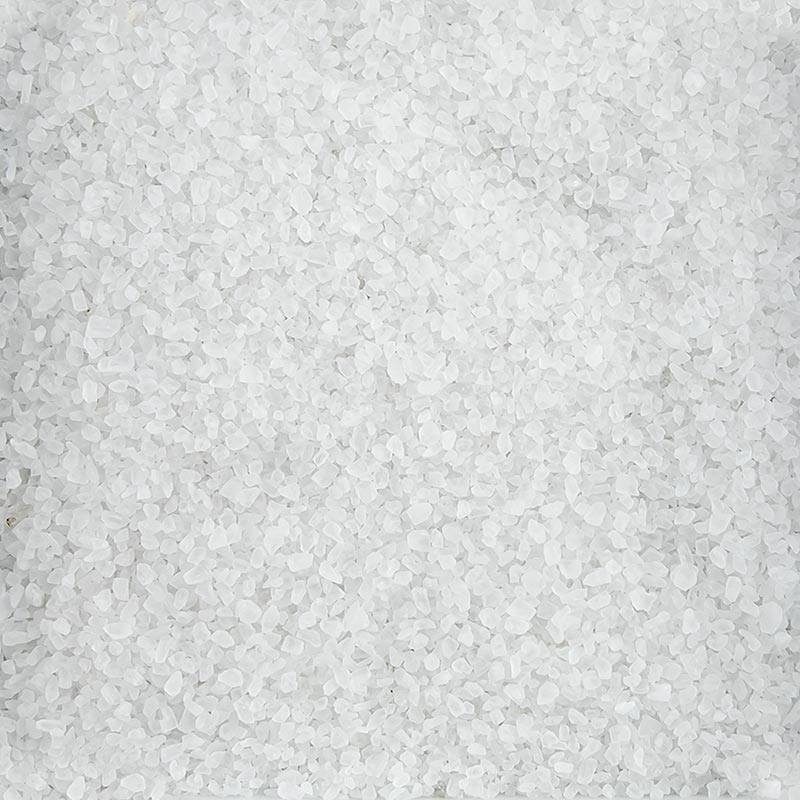 Tysk hagl-/brezel-stenesalt, naturligt, 0,8 mm-2,3 mm, 1 kg