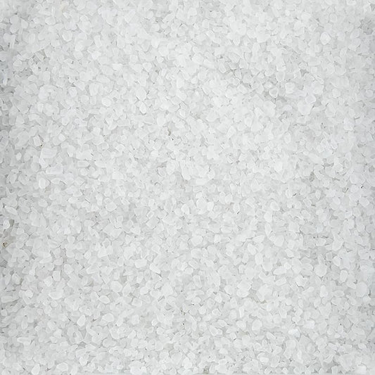 Tysk hagl-/brezel-stenesalt, naturligt, 0,8 mm-2,3 mm, 1 kg